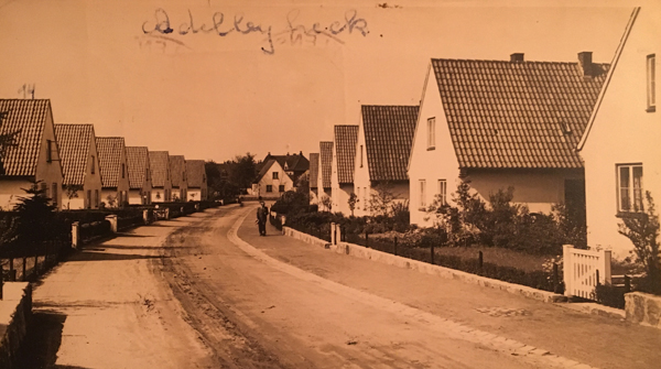 Adelbyheck - alte Karte