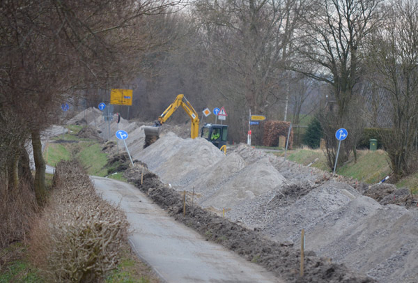 Die Schilder machen zur Zeit keinen Sinn