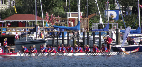 Drachenboot Sydbank