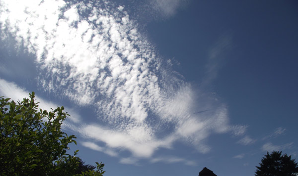 Himmel &uuml;ber Ringsberg am 4.7.