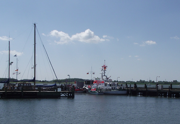 Hafen Maasholm im Mai 2012