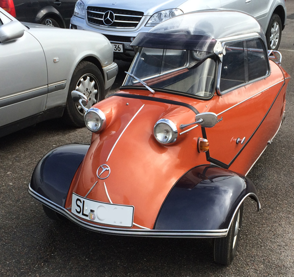 Messerschmit von vorn