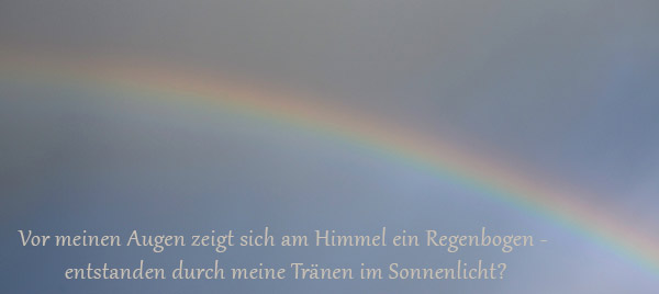 Regenbogen aus Tränen