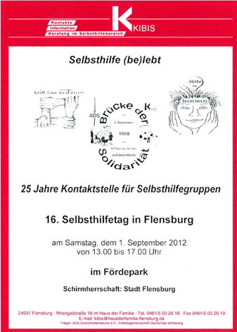 Selbsthilfetag Flyer
