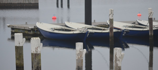 Schulboote abgetakelt