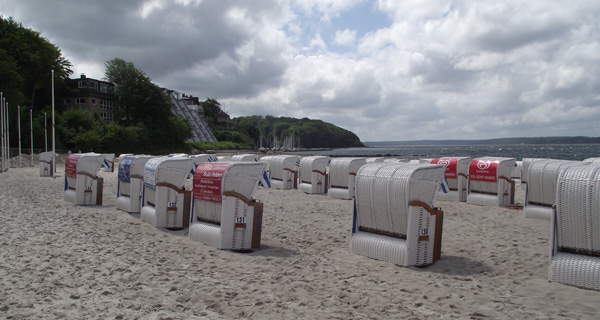 Gl&uuml;cksburg Strand Mitte Juni 2012